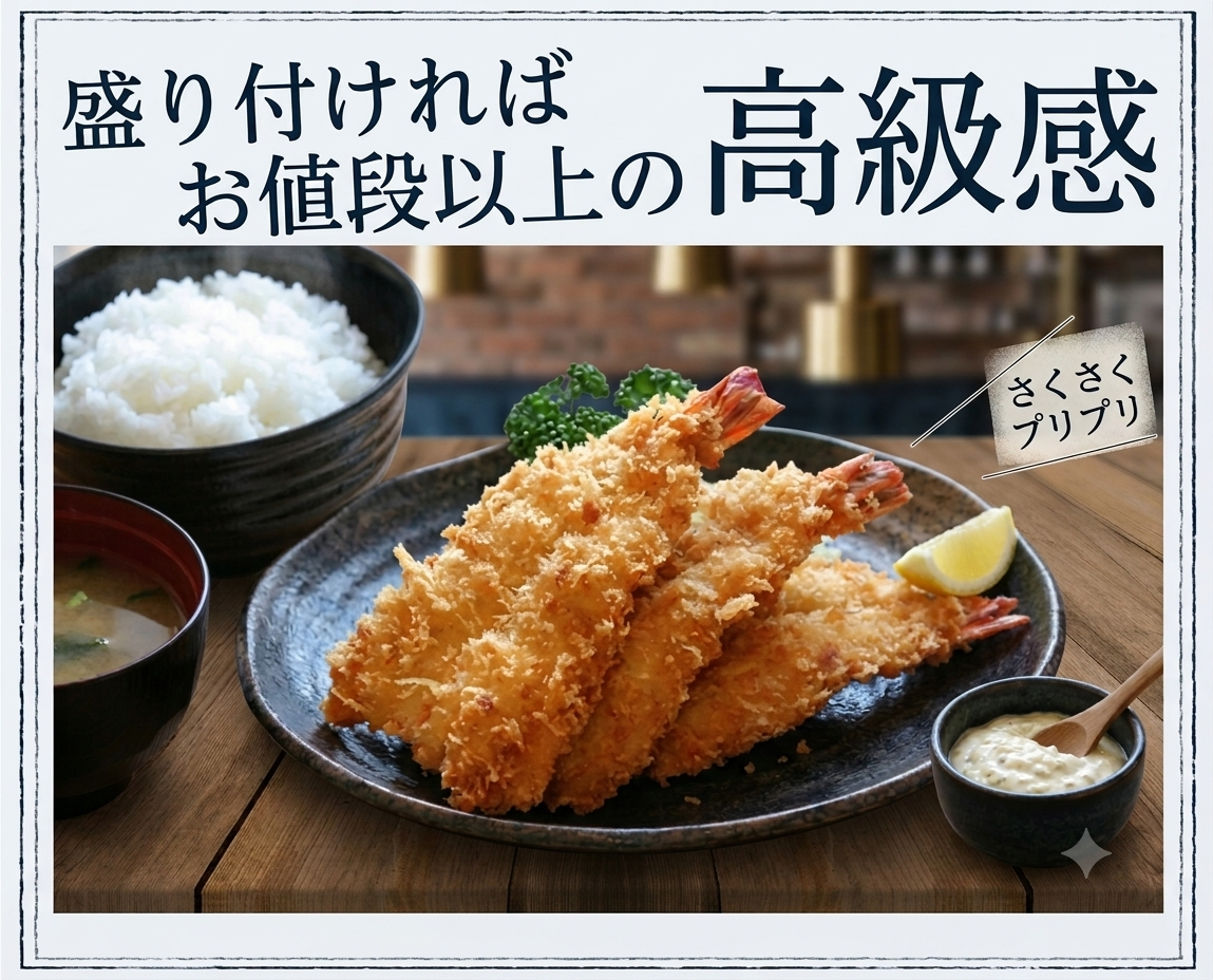 開きエビフライ ひらきエビフライ ひらきえびふらい えびふらい お買い得